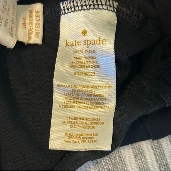 18M Kate Spade Trumpe Loeil Legging Set - Picture 9 of 10